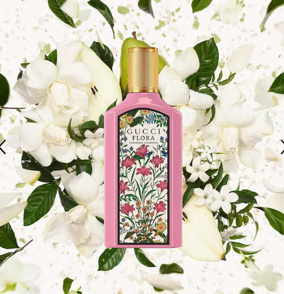 Gucci Flora Gorgeous Gardenia Eau de Parfum with Pear and Brown Suga